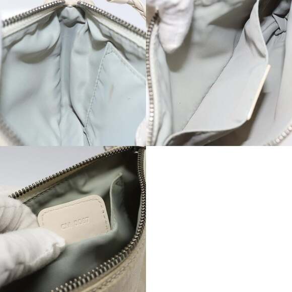 DIOR Trotter Canvas Shoulder Bag White - Picture 12 of 12